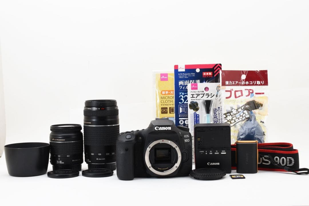 保証付き/Canon EOS 90D標準レンズセットCanon EF28-80㎜