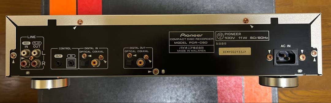 Pioneer(パイオニア)CD-R/RW レコーダーPDR-D 50