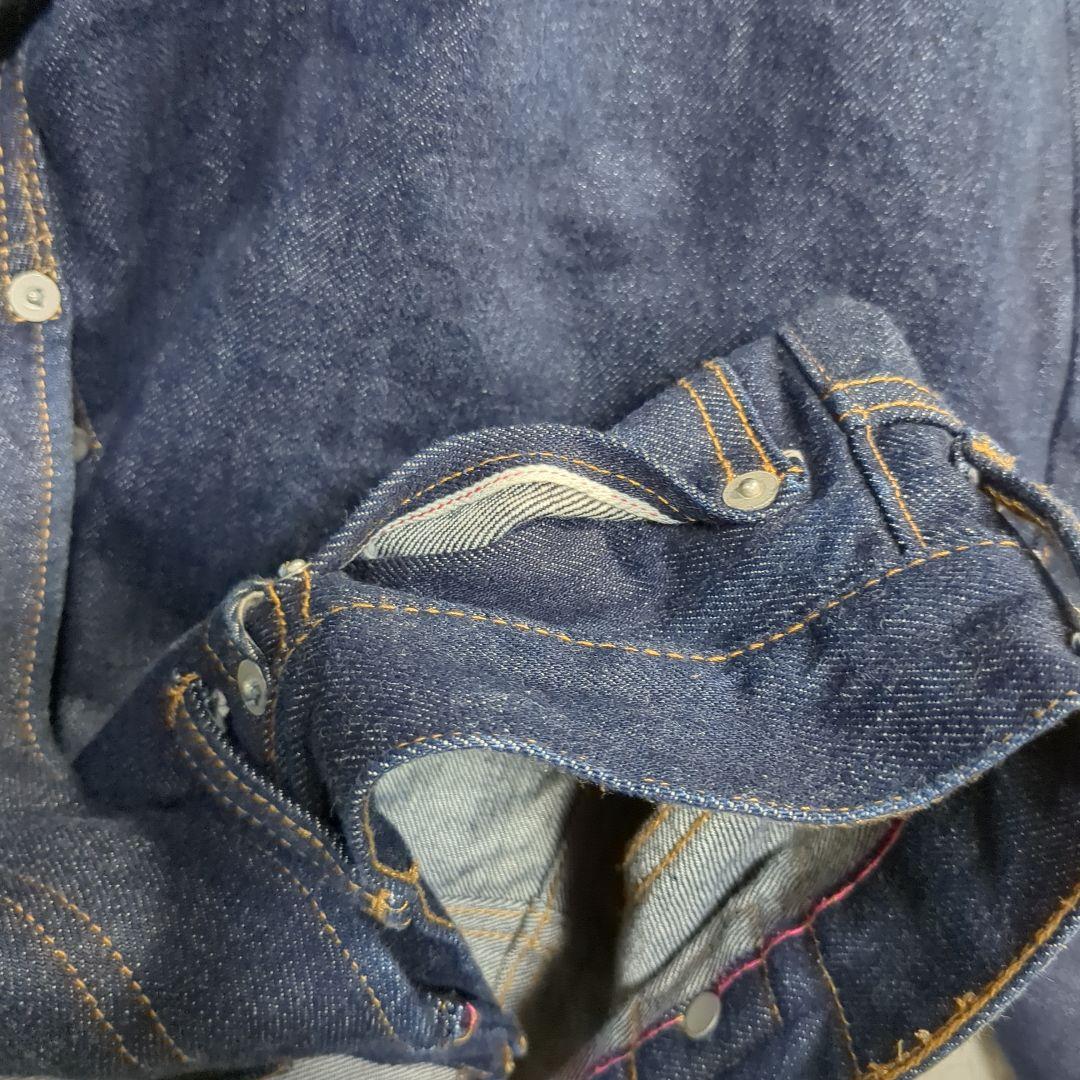 ✨赤耳！シンチバック！w30✨Ordinary fits ワイド濃紺 日本製