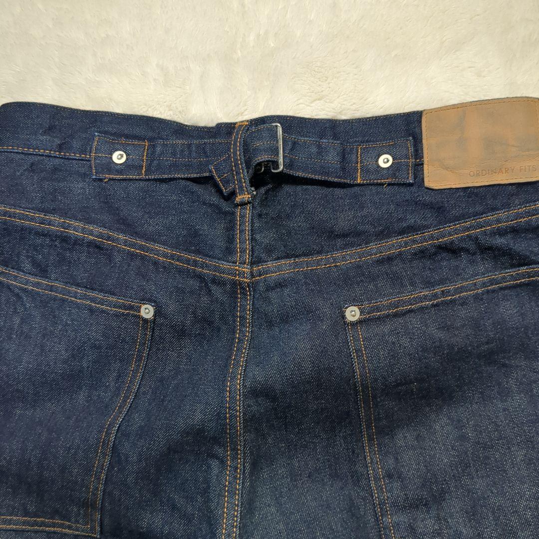 ✨赤耳！シンチバック！w30✨Ordinary fits ワイド濃紺 日本製