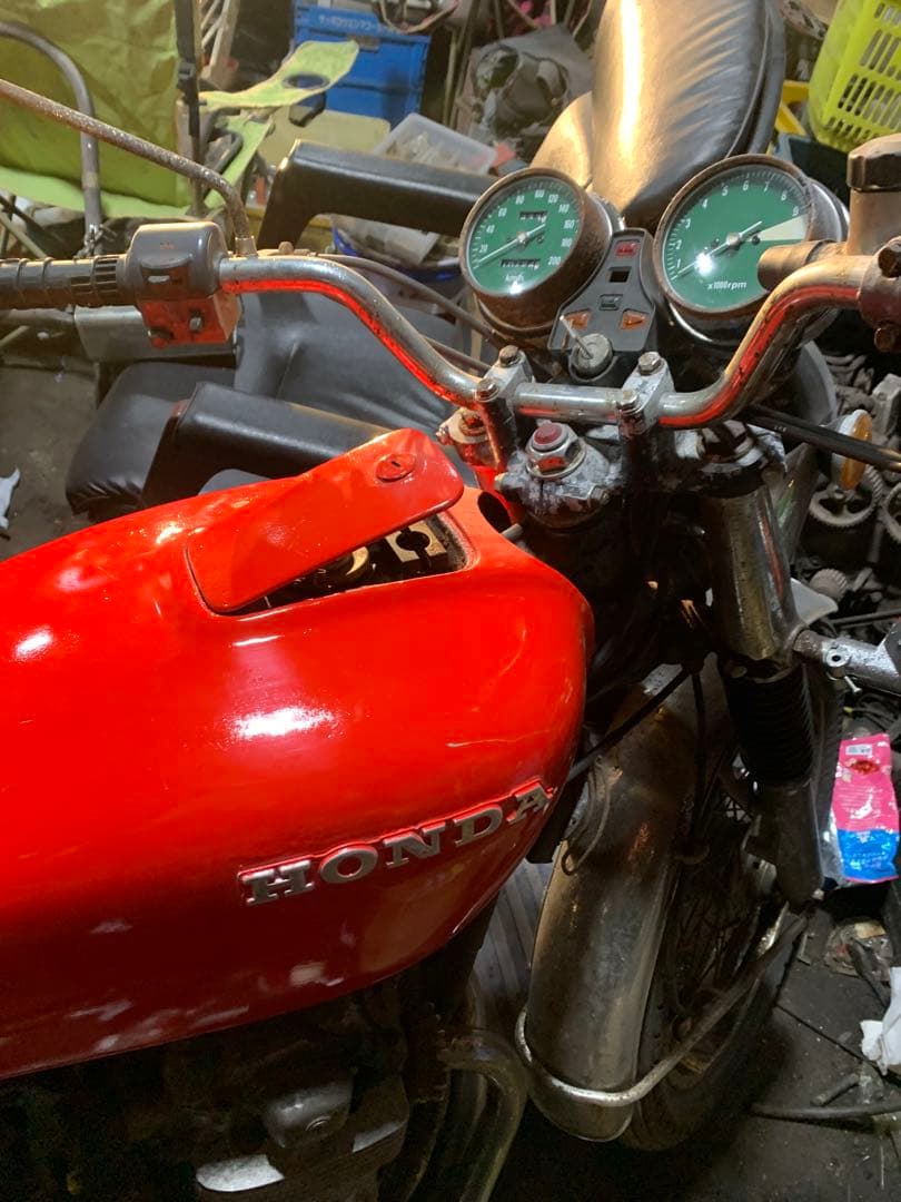CB550F！　部品取り車です