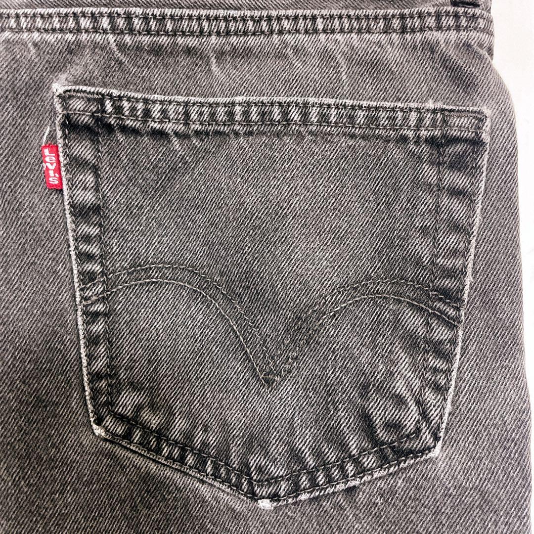 Levi's 505 ブラックデニム 後染め　00s W36 L32