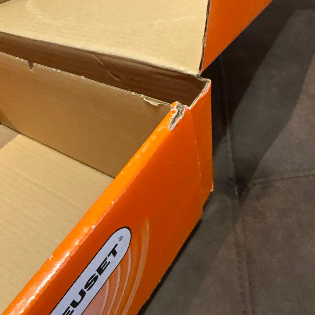 LE CREUSET 両手鍋 イエロー