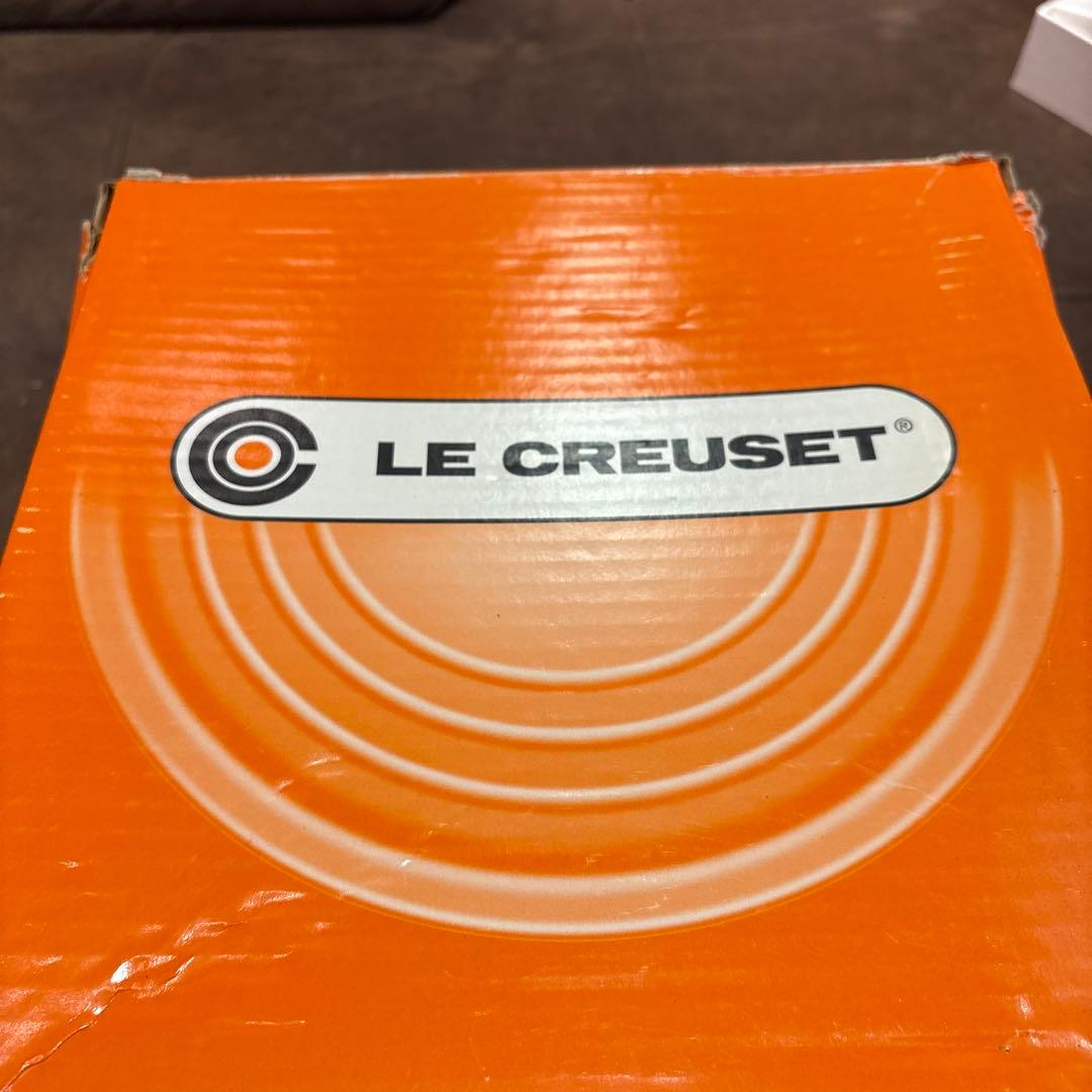 LE CREUSET 両手鍋 イエロー