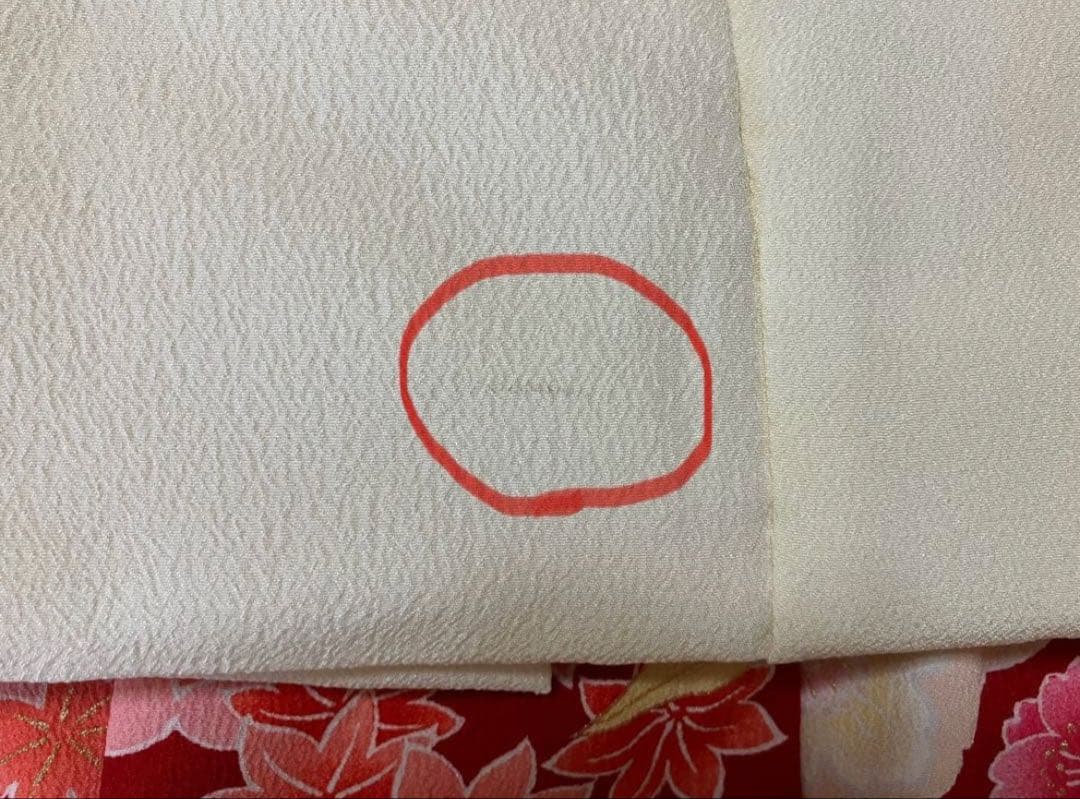 七五三3歳　女の子　着物セット　髪飾り付き