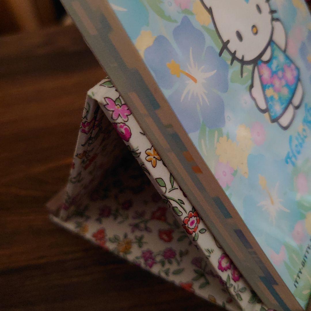 l*9様 新品未使用♡ハローキティハイビスカスメモ水色