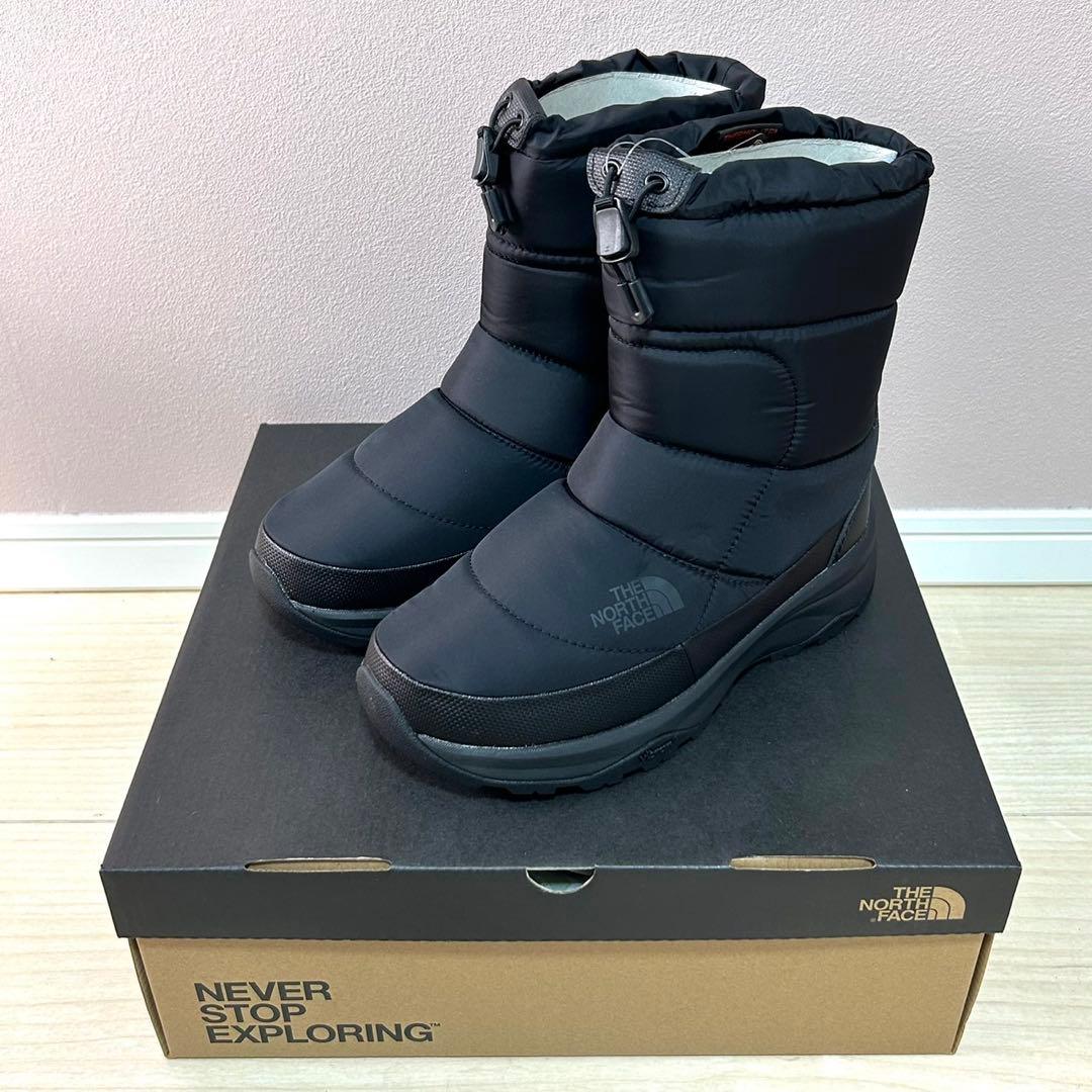 新品未使用✨ ノースフェイス 【23】 ヌプシ ブーティ ショート ブラック