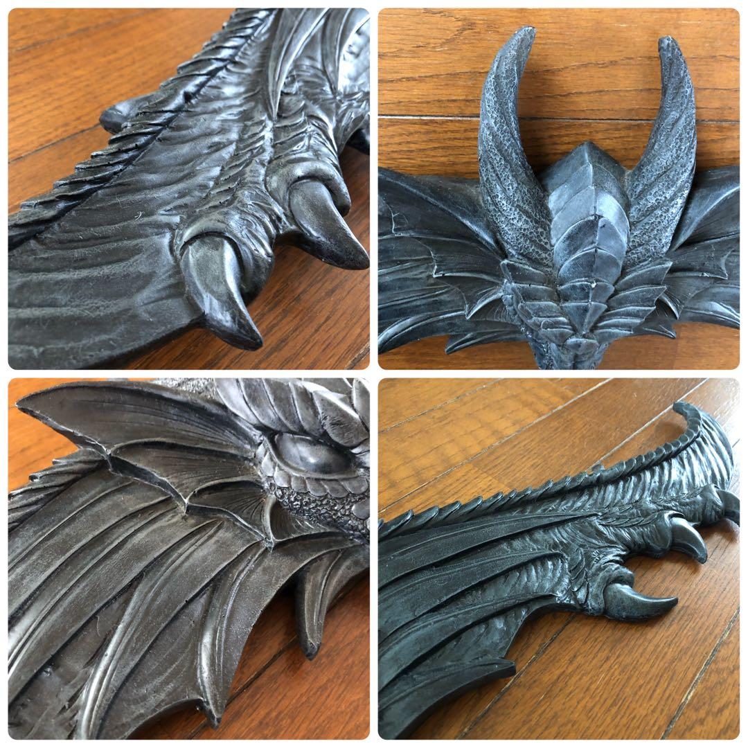 ドラゴン　壁掛け　オブジェ　大型　インテリア　龍　店舗装飾