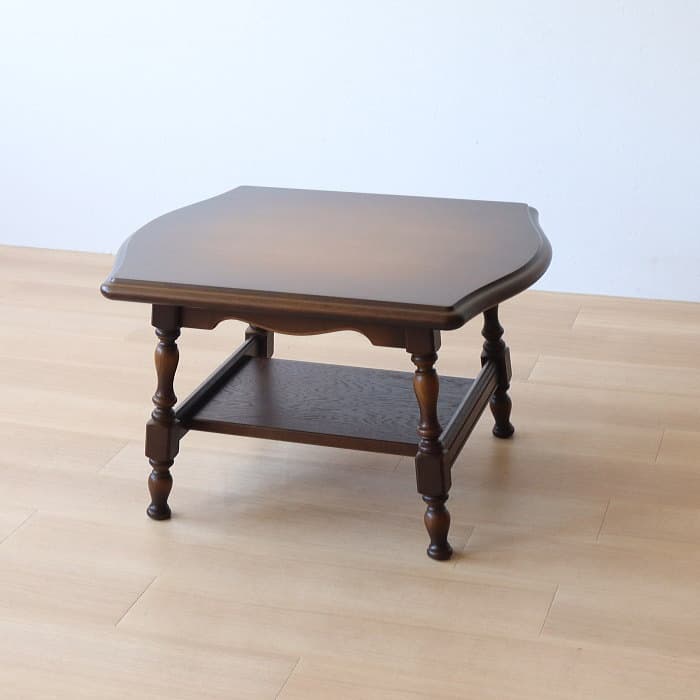 アンティーク 飛騨産業 サイドテーブル キツツキ 穂高 レトロ