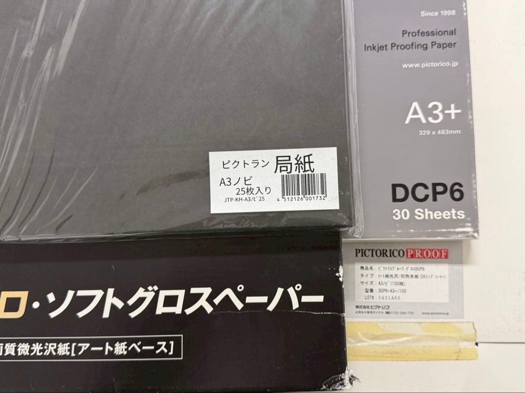 ピクトリコ　ピクトラン　紙　A3ノビ