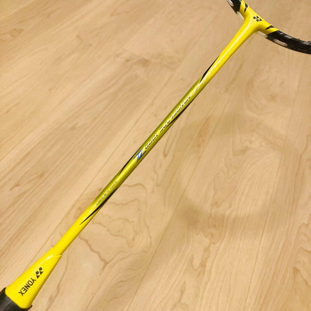 【匿名配送】★美品★NANOFLARE 1000 Z YONEX 3U G5