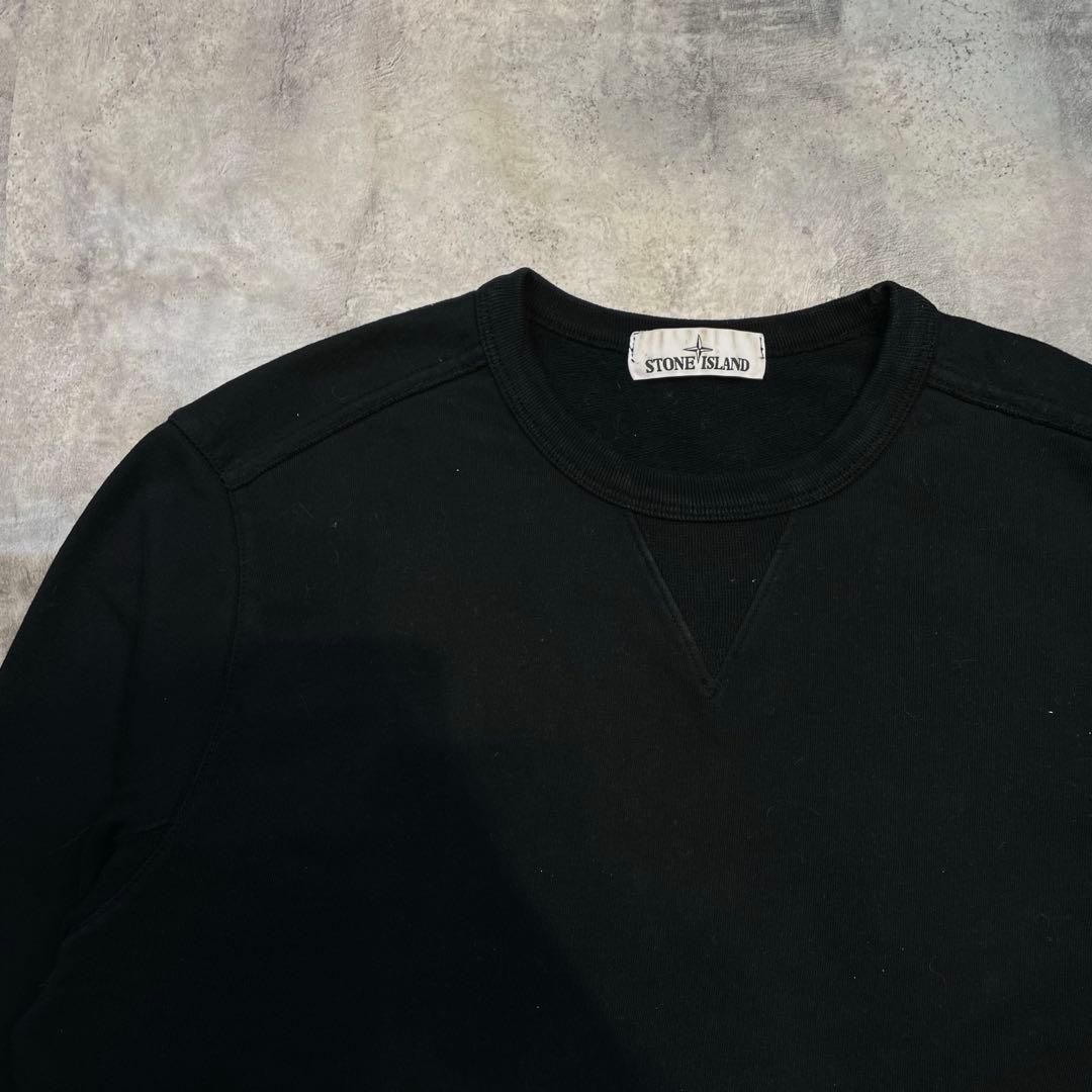 STONE ストーンアイランド スウェット トレーナー L ブラック