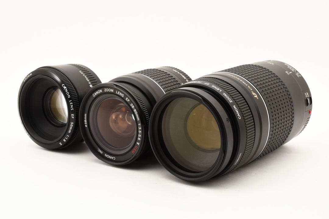 保証付き/Canon EOS 5D Mark IV 標準&望遠&単焦点セット