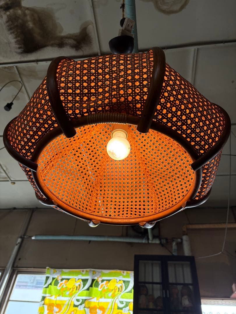 mik　ペンダントライト　吊り下げ照明　ラタン　モダン　ラタン照明