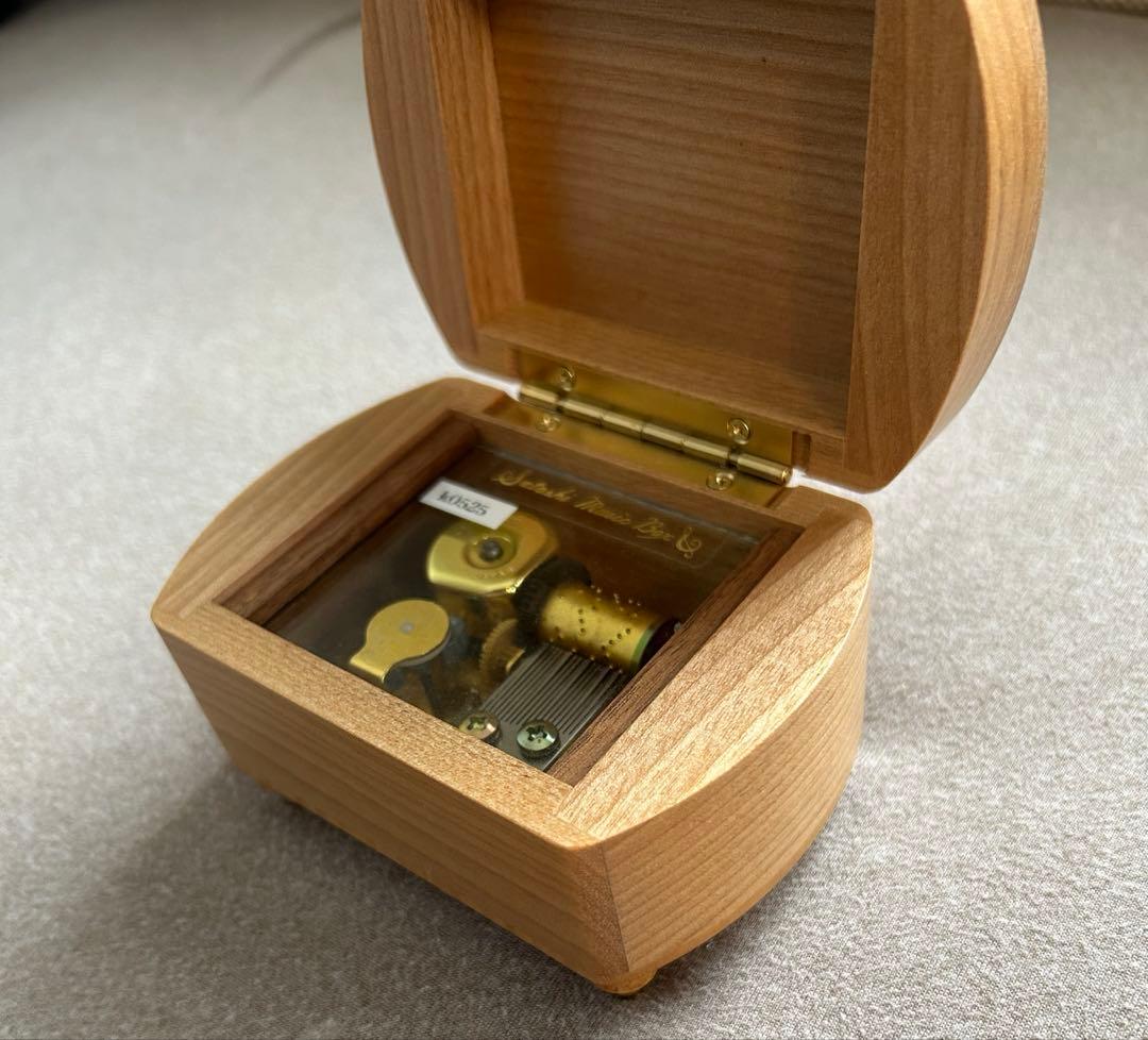 熊野洞　木製オルゴール 星に願いを