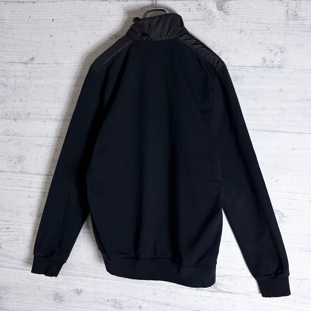 プラダスポーツ 中綿切り替えジャケット ラバーロゴ M