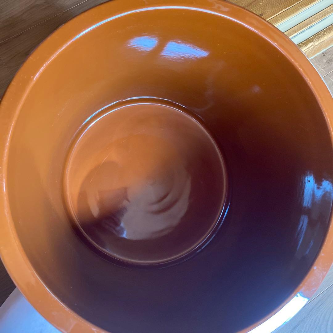 常滑焼の「久松窯 食品保存容器 5号 切立