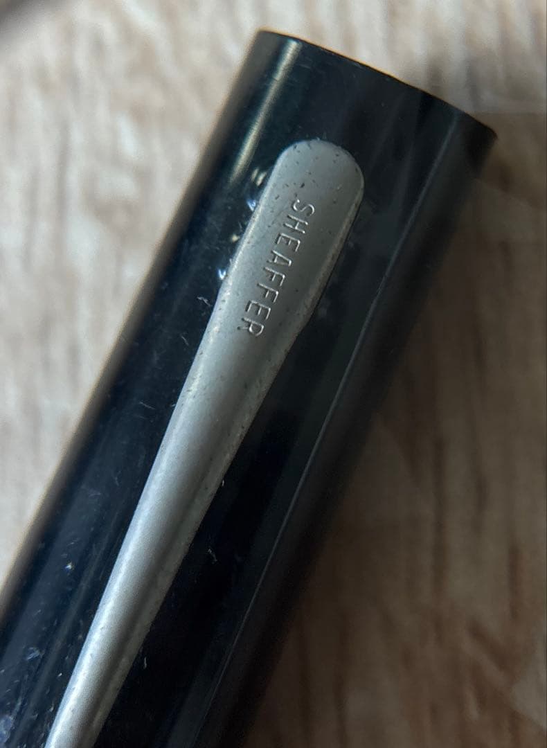 SHEAFFER シェーファー シルバー万年筆 ゴールド14K585 3本セット