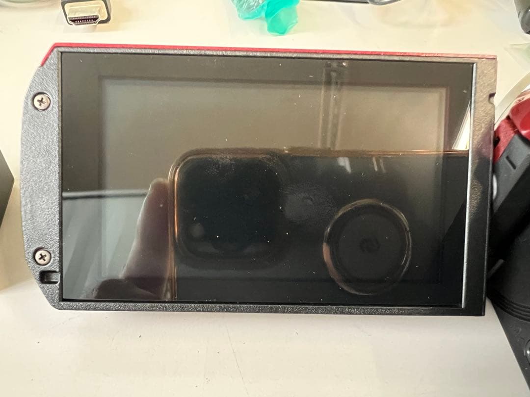 Canon IVIS HF R32 レッド バッテリー2個付き( 動作確認済)