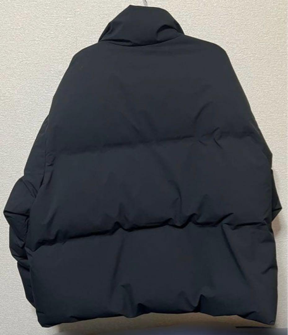 【完売品】今期モデル シームレスダウンジャケット ブラック 4XL