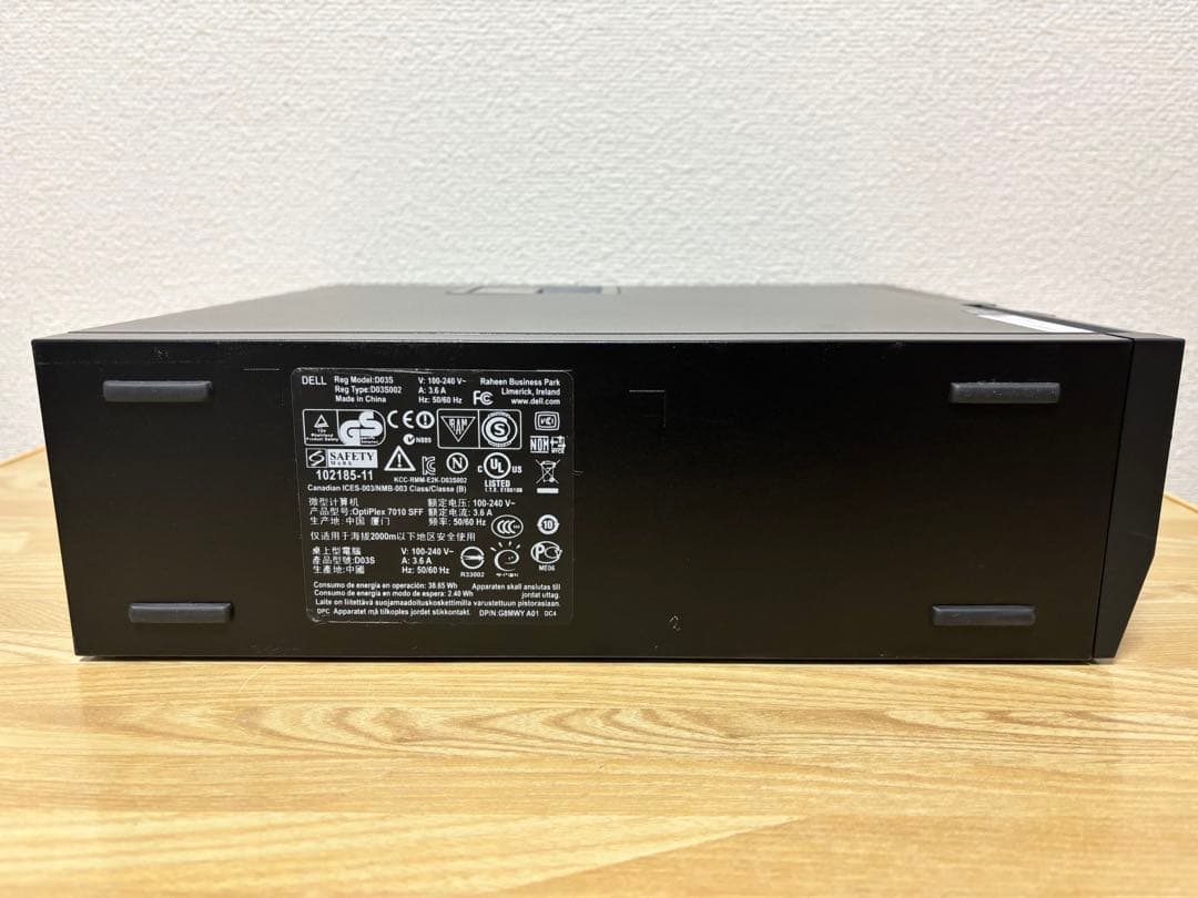 DELL デスクトップPC OPTIPLEX7010 【初期設定済み】SSD搭載