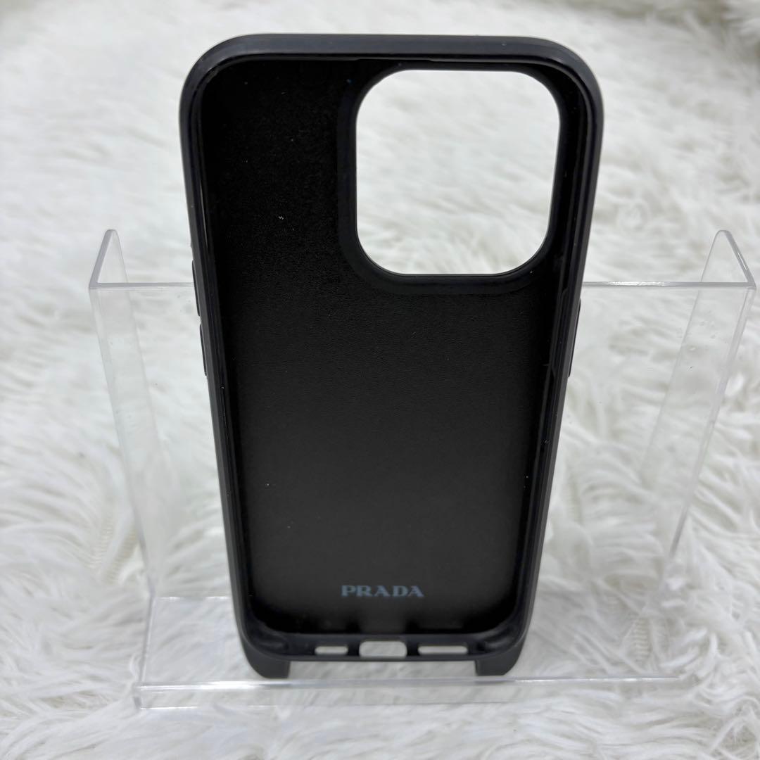 PRADA プラダ iPhoneケース 15pro ショルダー付 首掛け スマホ