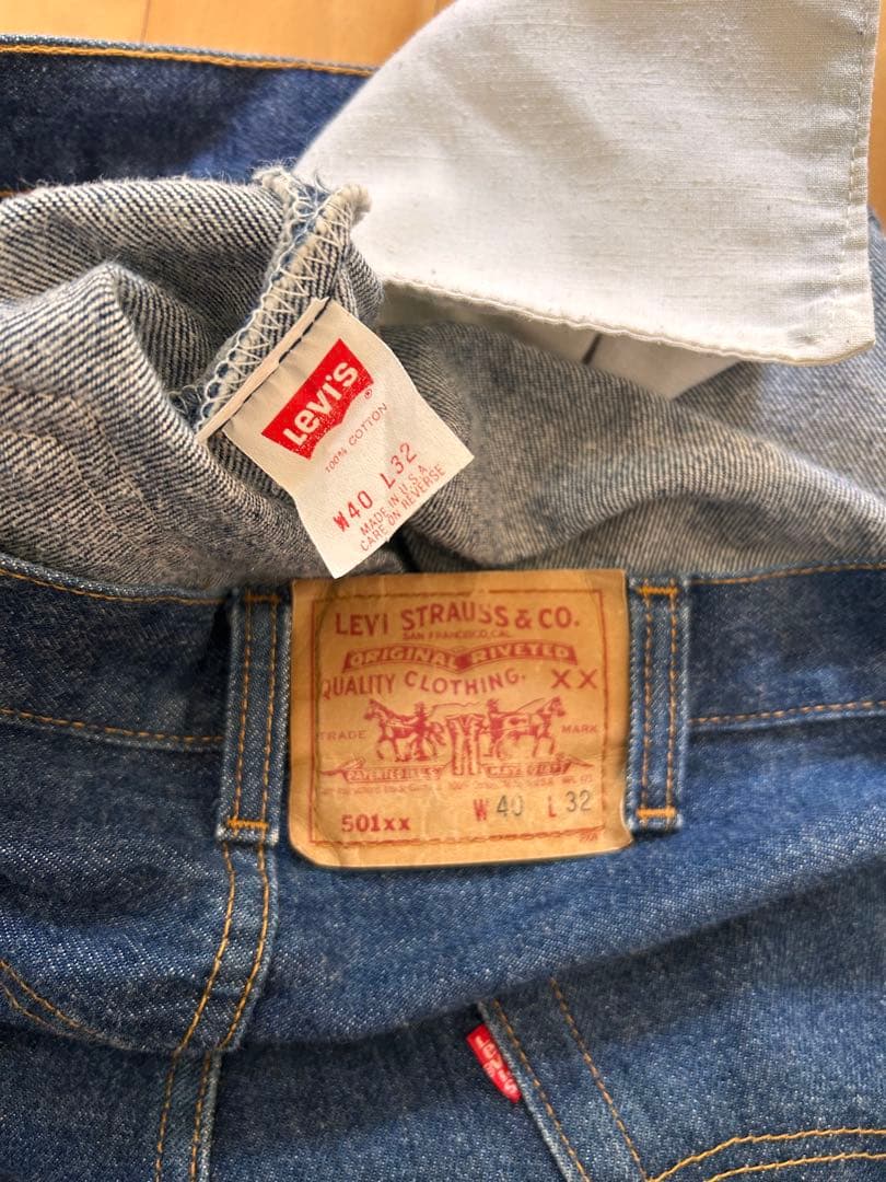 【USA製】Levi’s 501XX W40 90s〜00s初頭 ボタン裏552