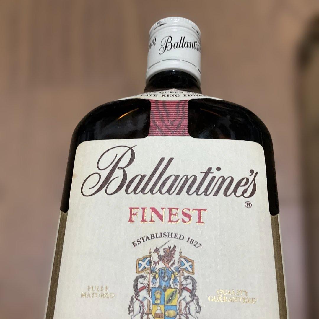 バランタインファイネスト赤紋章 750ml43%未開栓古酒スコッチレッドレーベル
