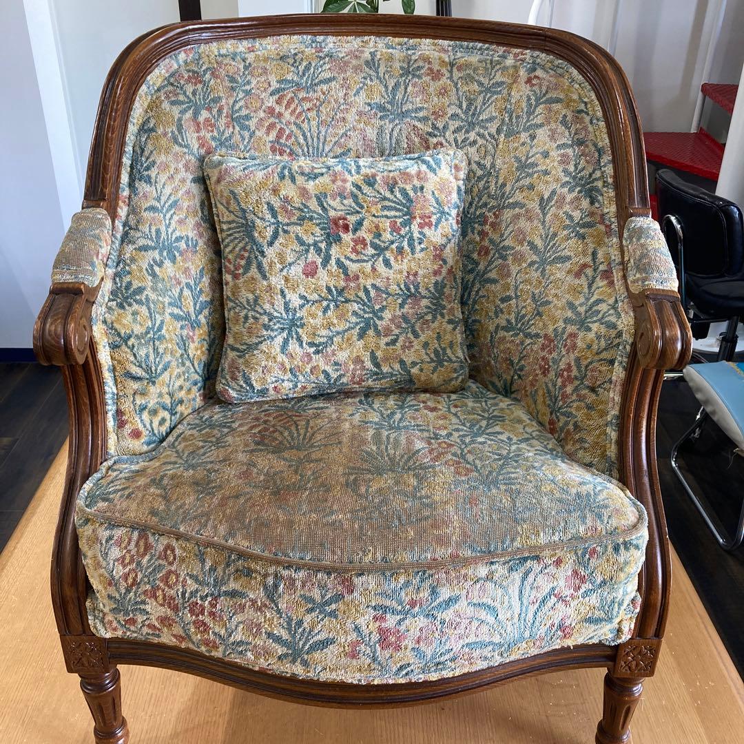 アームチェア　1人掛け　ソファ　② used品