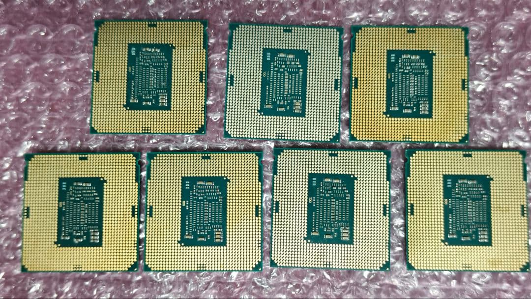 core i7 7700K 7個まとめ売り動作確認済み