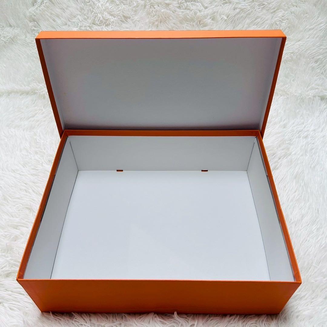 HERMES 空箱のみ ギフトBOX オレンジ 080 ケリー ボリード
