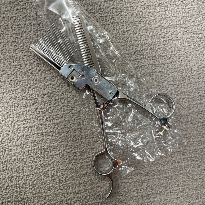 東京理器 Wan's up 毛玉切りスキバサミ トリマー 犬猫