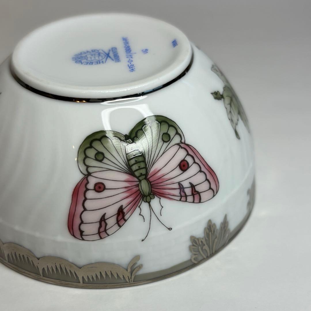 HEREND ヘレンド　ヴィクトリアプラチナ　マンダリンボンボン　小物入れ