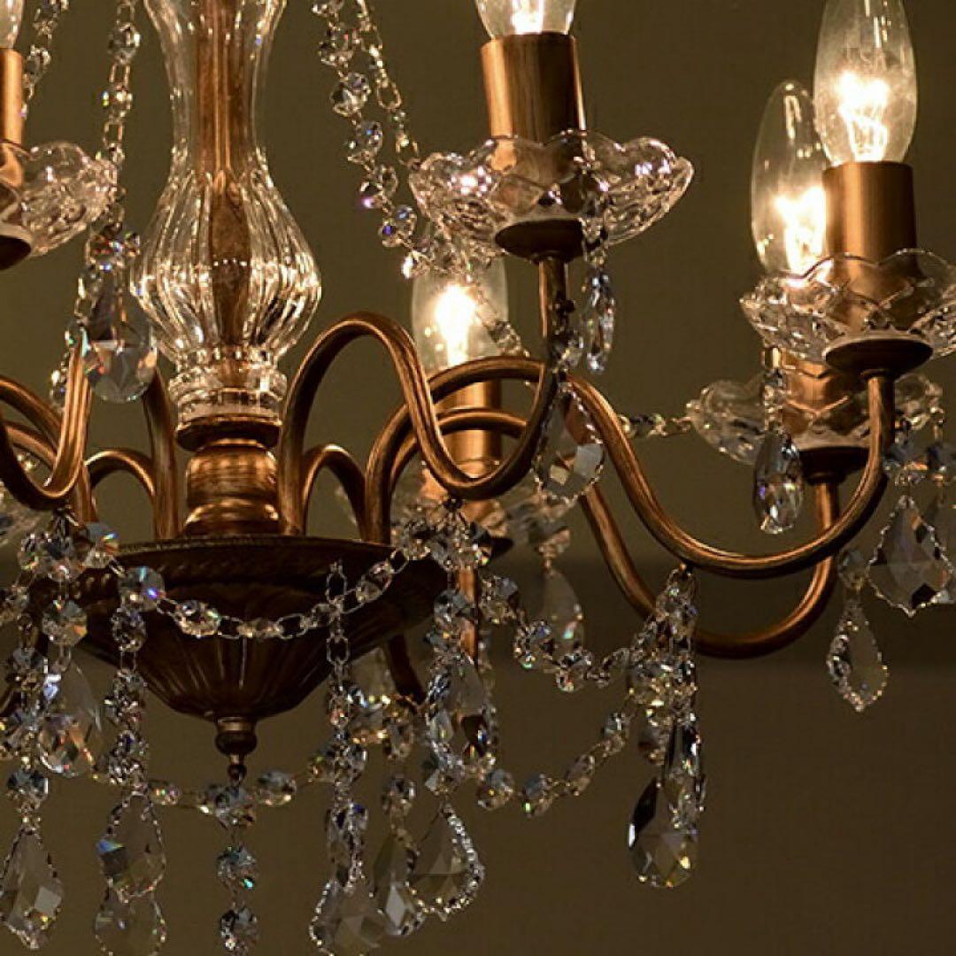 LED対応 8灯 シャンデリア