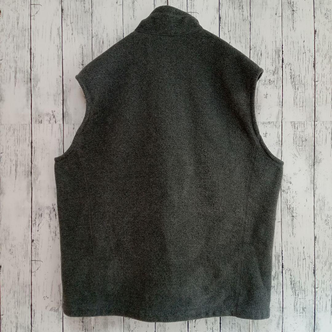 パタゴニア★シンチラベスト XL相当 フリースベスト デッドストック グレー