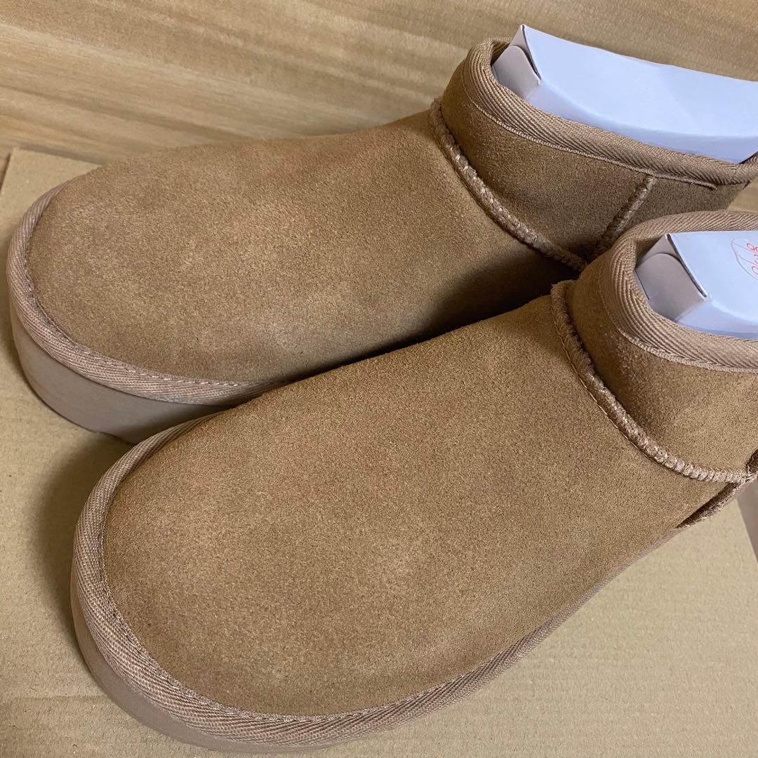 UGG Classic Ultra Mini Platform チェスナット