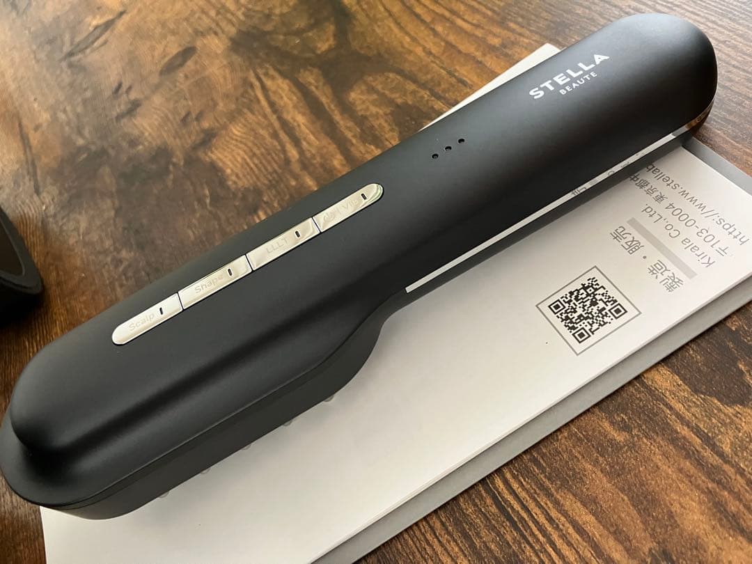 [2回使用 美品]ステラボーテ　レーザー＆EMSリフトブラシPRO ブラック