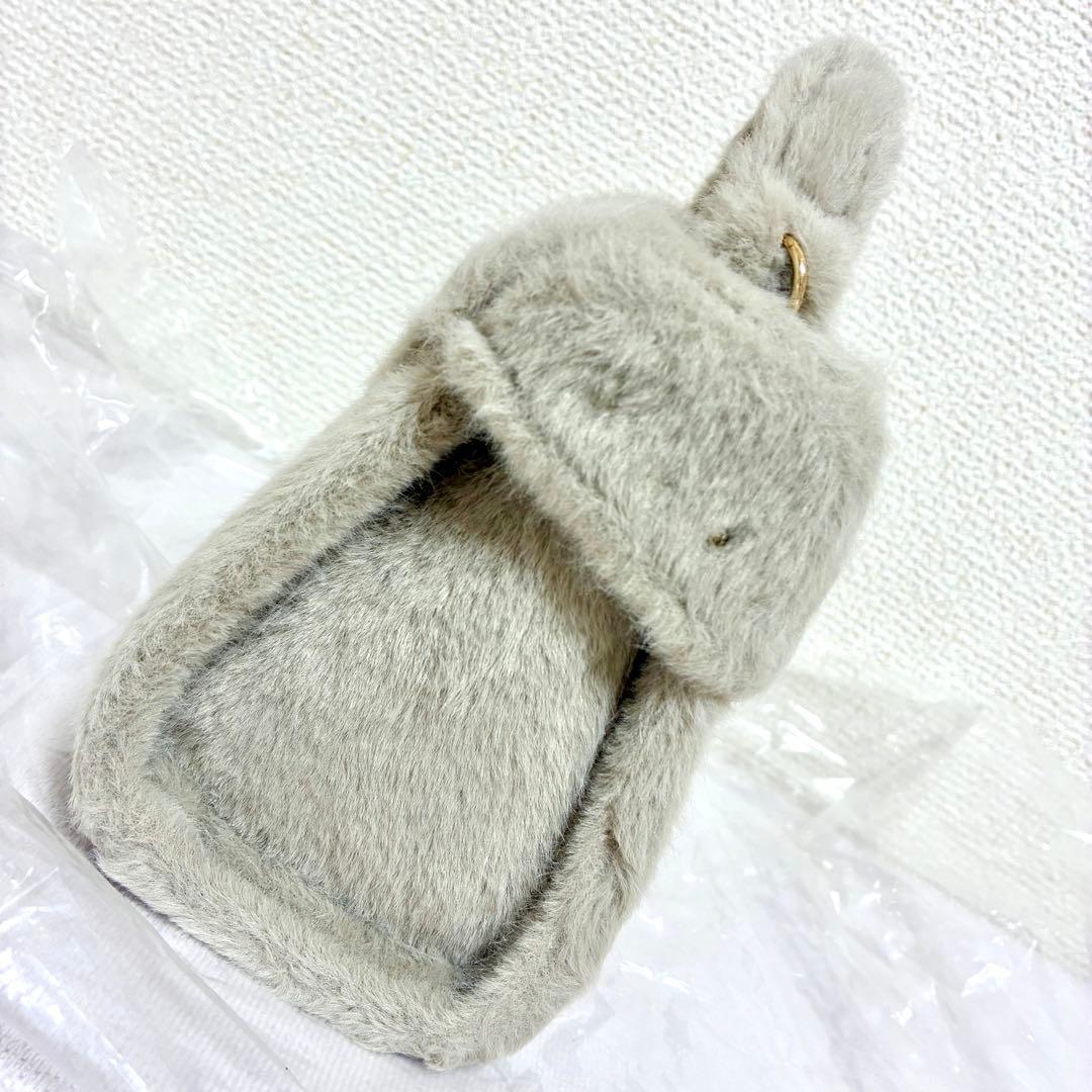 CELFORD リュタン　ビジュースタッズファーポシェット　MOC ファーバッグ