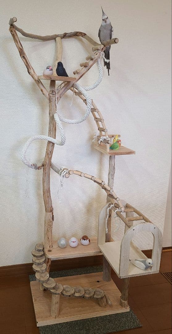 ④朝霧＊オーダーページ　バードアスレチック　流木　ハンドメイド