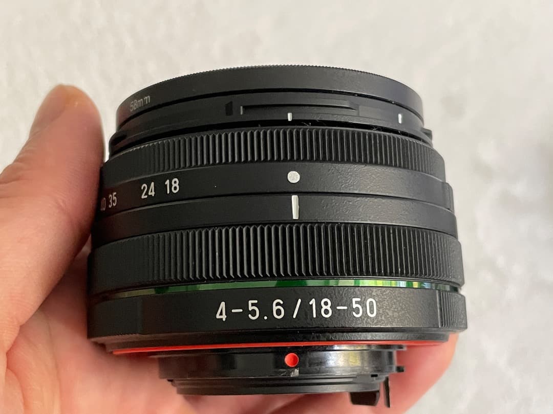 PENTAX DA 18-50mm & 50-200mm レンズセット