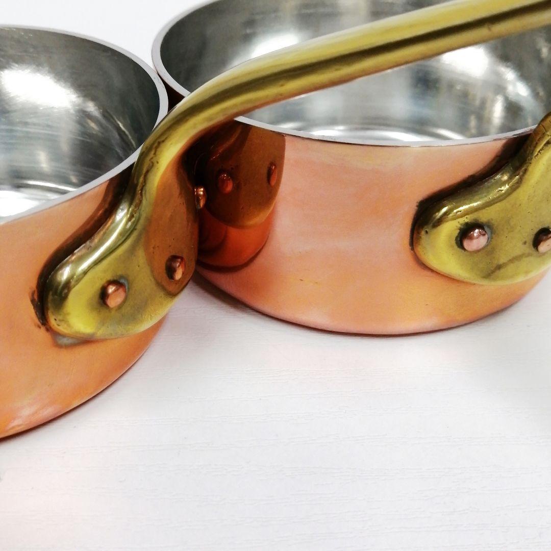 銅製 COPPER WARE JAPAN 80 プチパン 片手鍋 2個