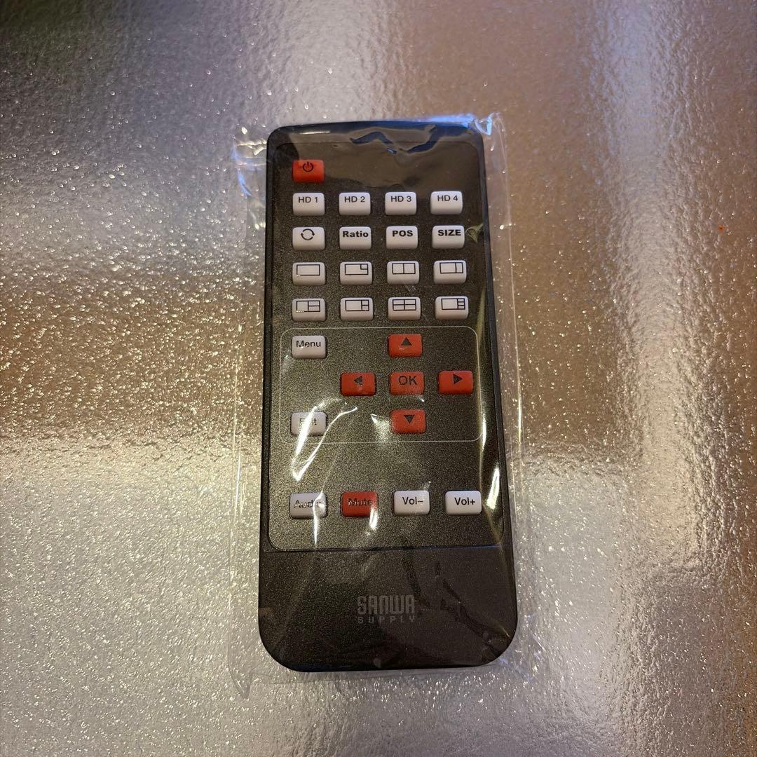 サンワサプライ HDMI分割切替器 4K/60Hz対応 SW-PHD41MTV