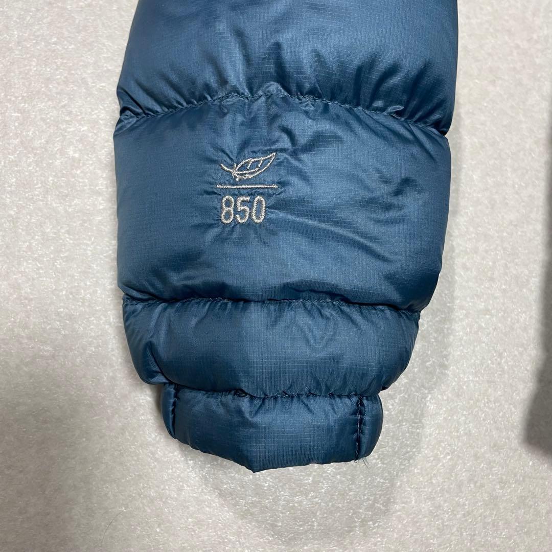 エルエルビーン　アルパインダウンパーカ　クレイターレイク　テックブルー　水色