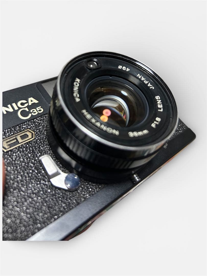 KONICA 型式：C35 FD 38mm F1.8 フィルムカメラ