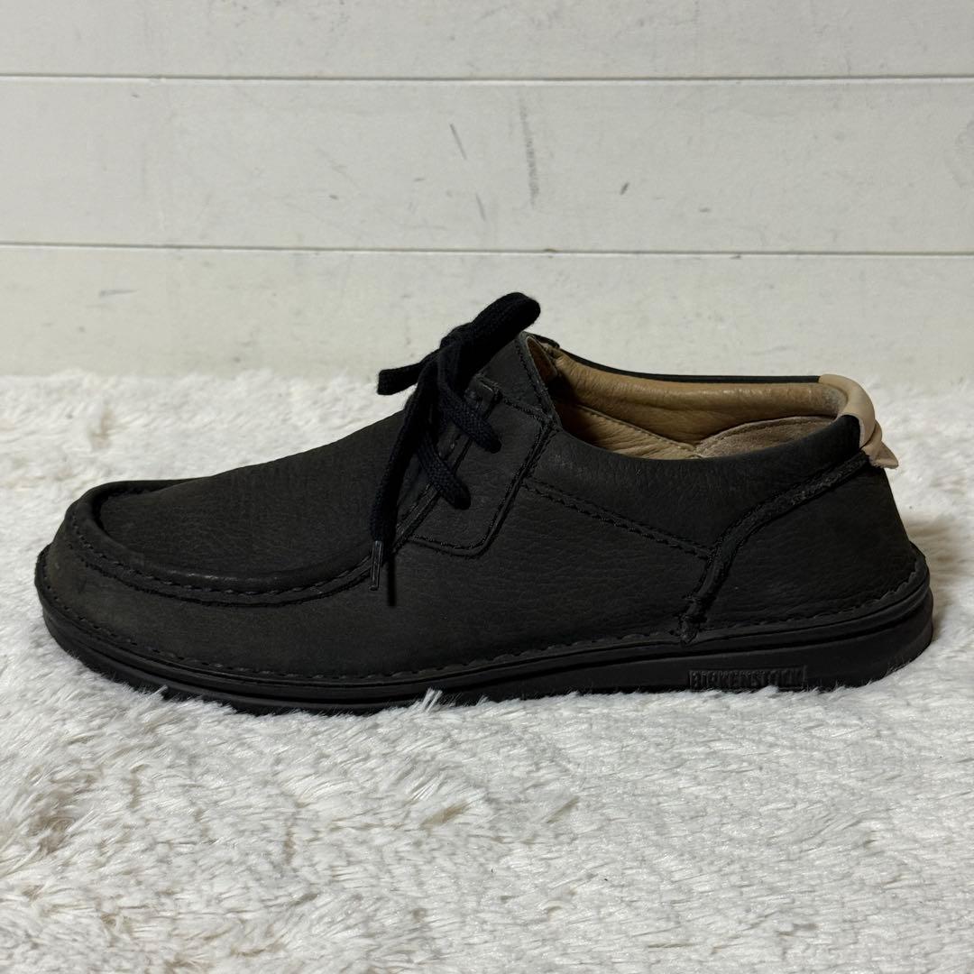 美品✨ビルケンシュトック　パサデナ　コンフォート　オイルドレザー　シボ革　黒