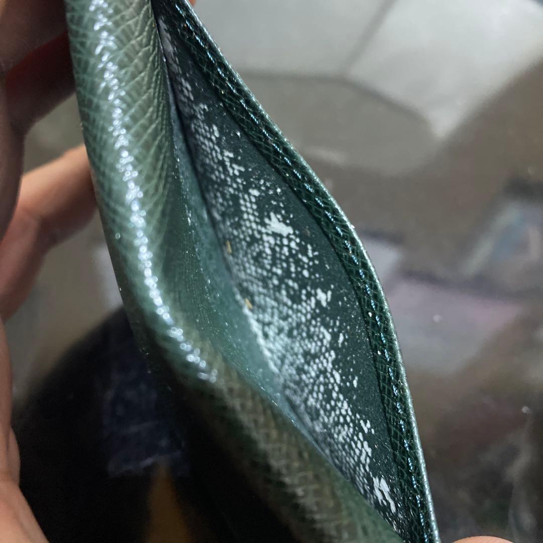 11☆美品/ほぼ未使用♪タイガ オーガナイザー・ドゥポッシュ ♪名刺入れ