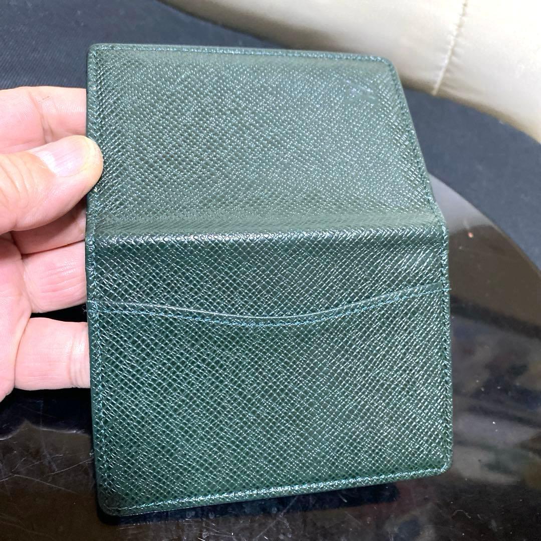 11☆美品/ほぼ未使用♪タイガ オーガナイザー・ドゥポッシュ ♪名刺入れ