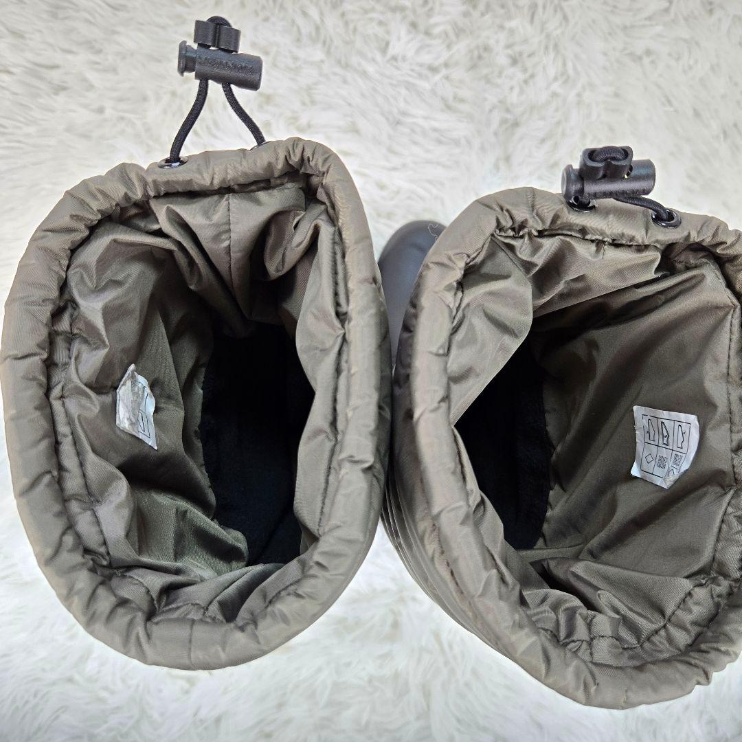 【美品】HUNTER ハンター スノーキルティングブーツ ナイロン 23cm