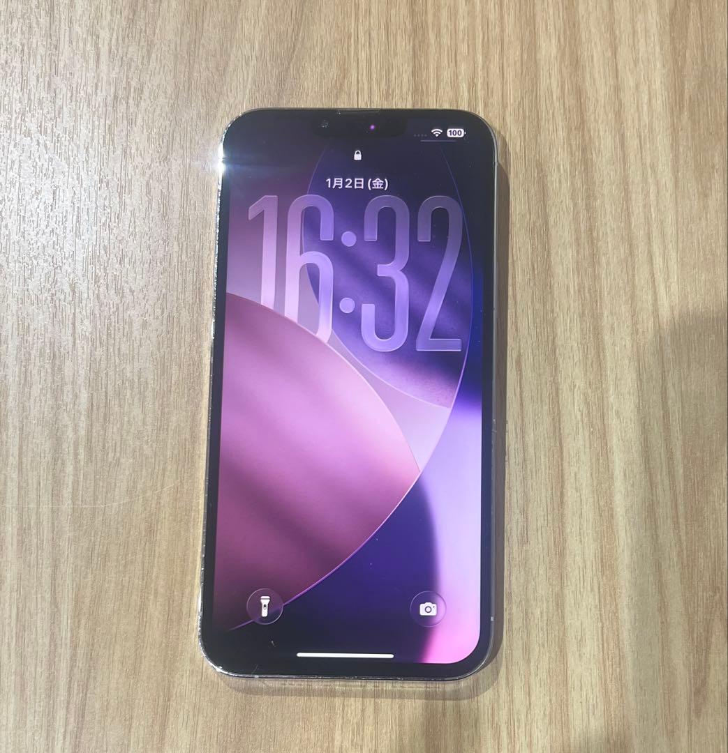 iPhone 13 Pro Max シルバー 128GB バッテリー100%