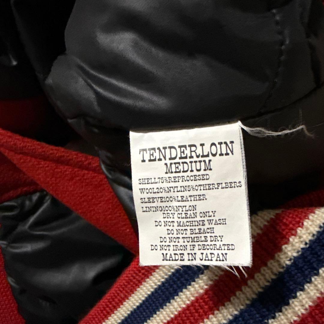 TENDERLOIN レザージャケットT-BASEBALL スタジャン 05AW